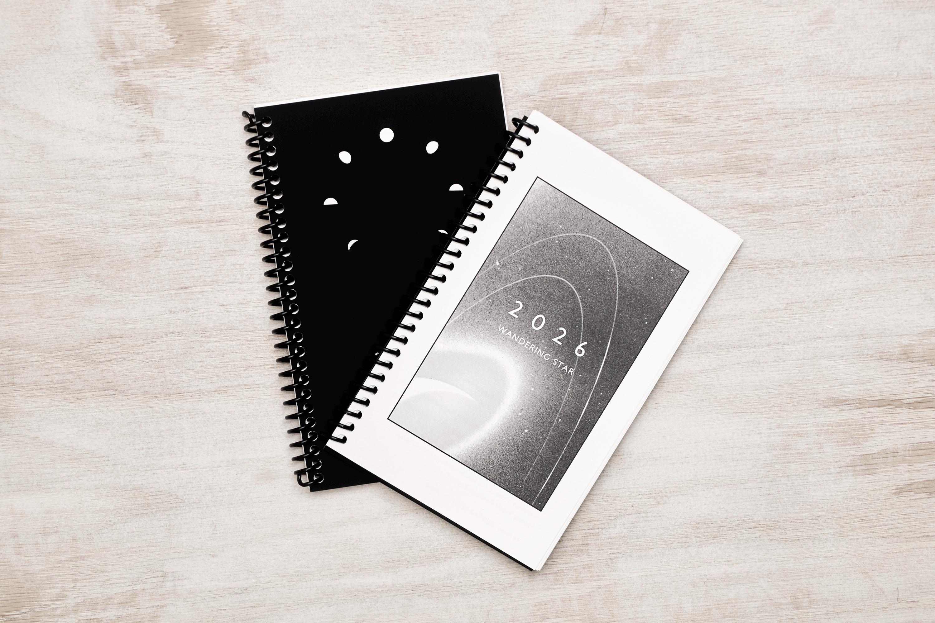 2026 Compact Astrology Planner – Pocket-Sized (6.75"x4.25") Spiral Bound Daily Transit Tracker