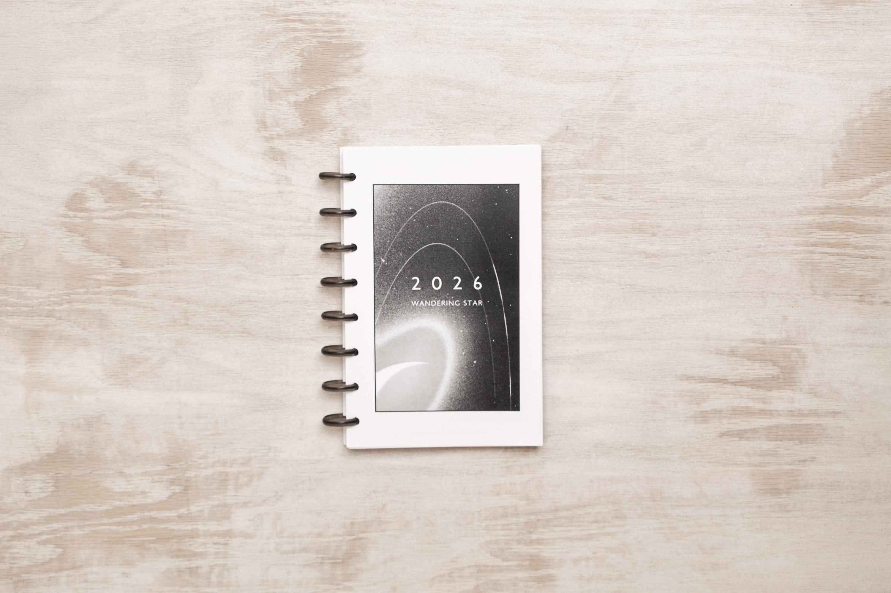 2026 Astrological Planner – Spiral Bound (5.5"x8.5") Daily Moon Phases & Transit Tracker