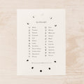 Printable Glyph Key